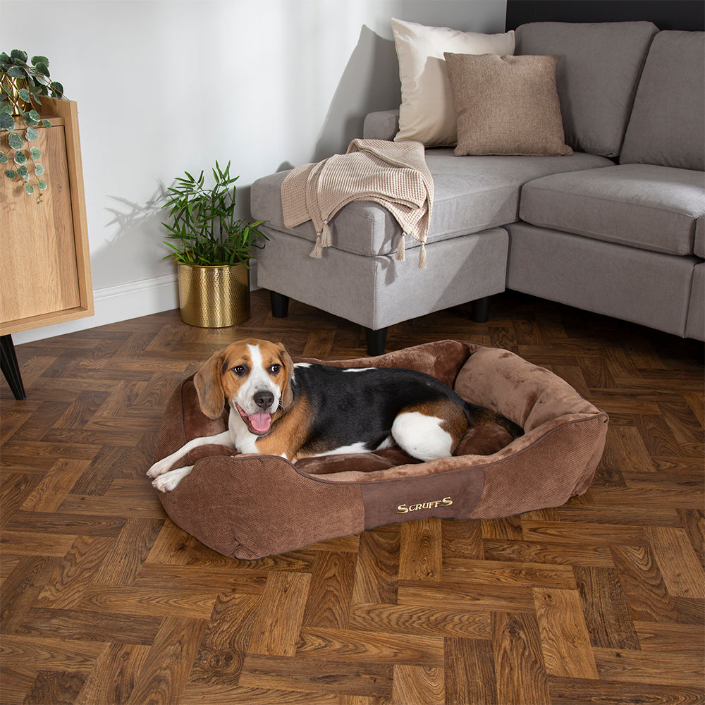 Chester Chenille Box Bed
