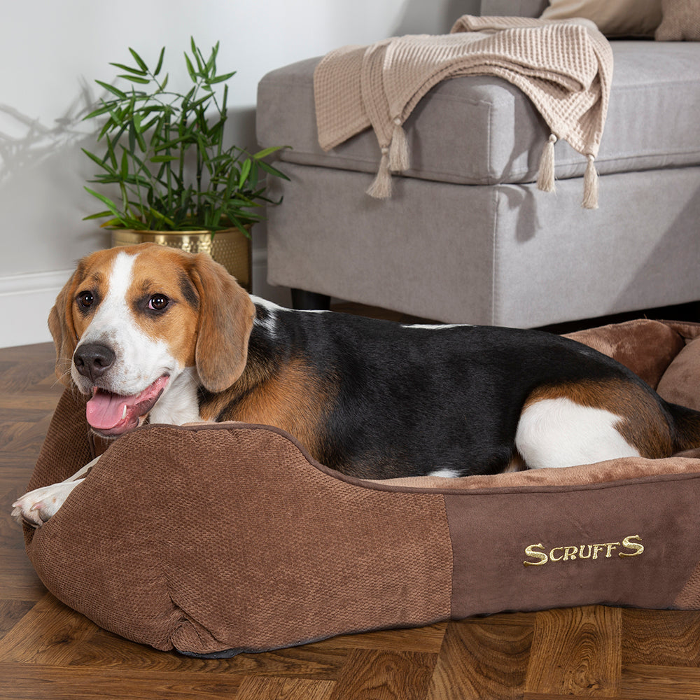 Chester Chenille Box Bed